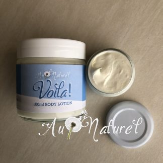 Voila! Face & Body Lotion, with organic jojoba oil