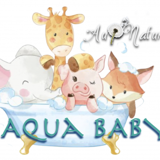 aqua baby, zero waste shower gel and shampoo, makes 400ml