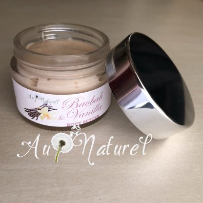 baobab and vanilla body butter, safe during pregnancy