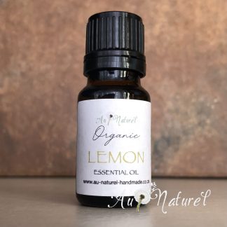 organic lemon essential oil Au Naturel Handmade