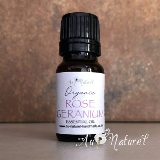 Organic Rose Geranium Essential Oil Au Naturel Handmade